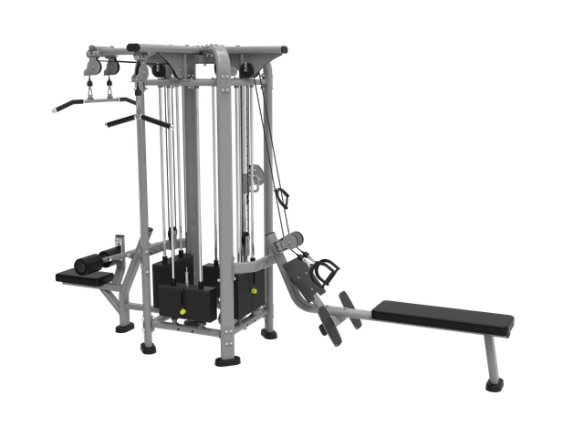 MND-FP96 4-Station Cable Jungle Gym | Professional Functional Trainer