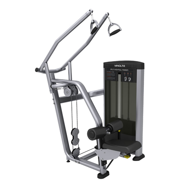 MND-FS29 Split High Pull Machine | Unilateral Vertical Pull Trainer | Upper Back & Shoulder Developer