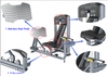 FF03 Horizontal Leg Press | OEM Spine-Safe Leg Machine | Minolda Factory