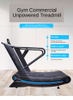 MND-CC16A Curved Treadmill | Aluminium Alloy Belt | Manual Runner | MND FITNESS