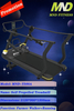 MND-Y500A Flat Board Mechanical Treadmill | Magnetic Resistance | MND FITNESS