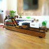MND-W2 Unfoldable Wooden Water Rower | Solid Oak Construction | MND FITNESS