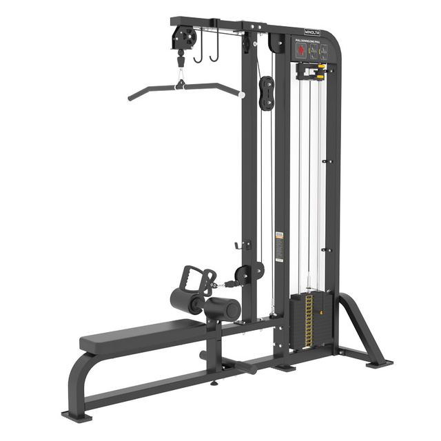 MND-FM89 Pulldown and Long Pull Machine | 2-in-1 Back Developer | Lat Width and Thickness Builder