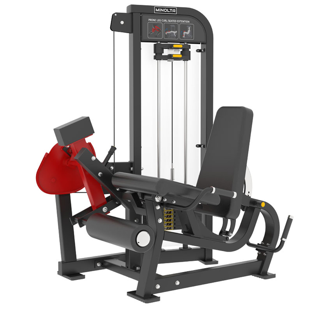 MND-FM90 Prone Leg Curl and Seated Extension Machine | 2-in-1 Hamstring & Quad Isolator