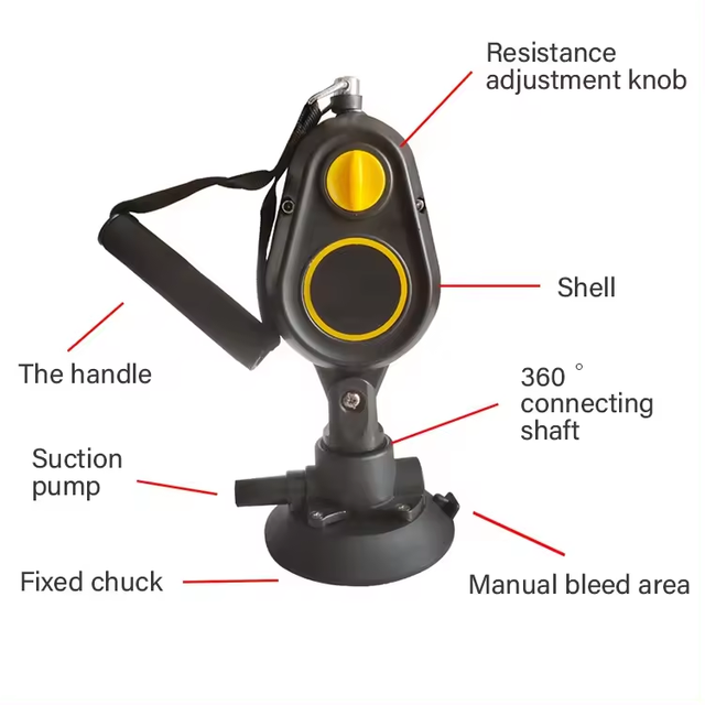 MND-WG487 Paired Resistance Pulling Ropes | Adjustable Tension Newton