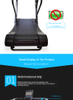 MND-CC16A Curved Treadmill | Aluminium Alloy Belt | Manual Runner | MND FITNESS