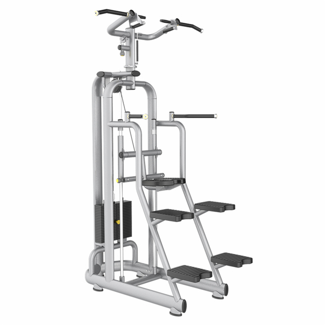AN23 Assisted Chin Up Dip Machine | Upper Body Trainer | Commercial Gym Equipment