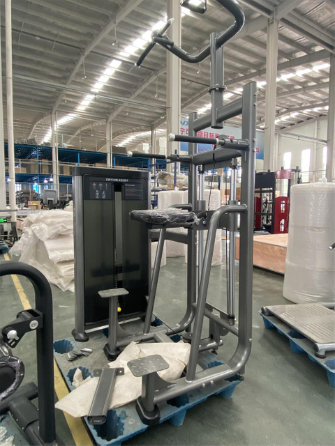 MND-FS09 Dip & Chin Assist Machine | Inclusive Calisthenics Trainer | Weight-Assisted Bodyweight Station