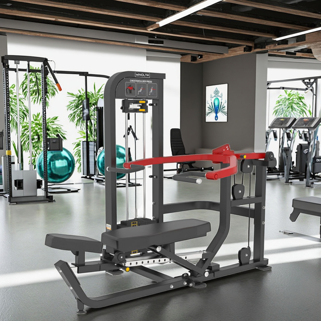 MND-FM88 Chest and Shoulder Press Machine | 2-in-1 Upper Body Press | Pectoral & Deltoid Developer