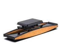 MND-W28 Skiing Simulator | Red Oak & Stainless Steel | MND FITNESS