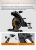 MND-W10 Air + Magnetic Resistance Rower | Dual Resistance System | MND FITNESS