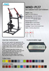 MND-PL17 Front Lat Pulldown | Dual Pivoting System | Back Builder