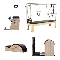 MND-CC22A Pilates 5 Pcs Set (Maple Wood) | Premium Studio Package | MND FITNESS