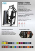 Mnd-Fh10 Split Push Chest Trainer Rohs Approved Factory Strength Power Rack Bodybuilding Machine