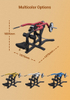 MND-PL04 Seated Dip Machine | Triceps Builder | Commercial Gym