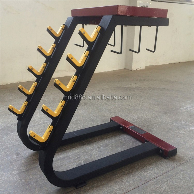 MND FH53 Handle Storage Rack | Commercial Gym Accessory Organizer