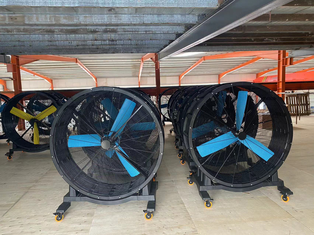 MND-CC63 Heavy-Duty Industrial Floor Fan | Large Warehouse Cooling Fan
