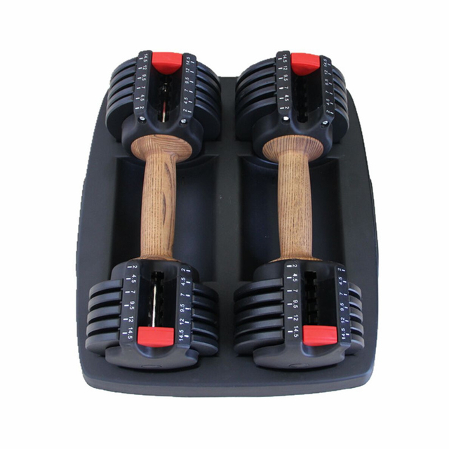 MND-C73 Adjustable Dumbbell Set | Space-Saving Home Gym | Quick-Change Weights