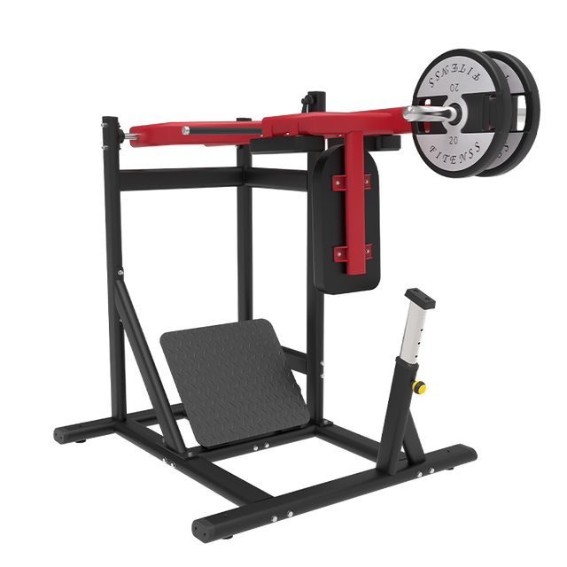 Leg Press Hack Squat Machine Heavy Duty Steel Adjustable Workout Bench Leg Muscle Training Strength Fitness MND-PL38