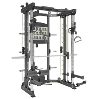 MND-C81/C80 Compact Multi-Smith Machine | Space-Saving All-in-One | Smith Machine with Basic Cable
